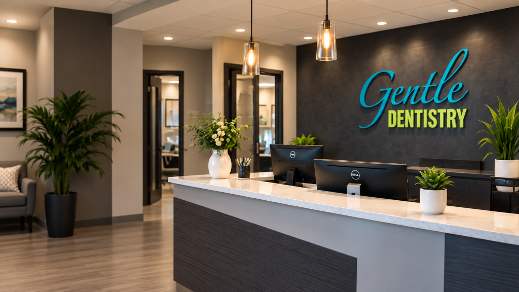 Gentle Dentistry reception area